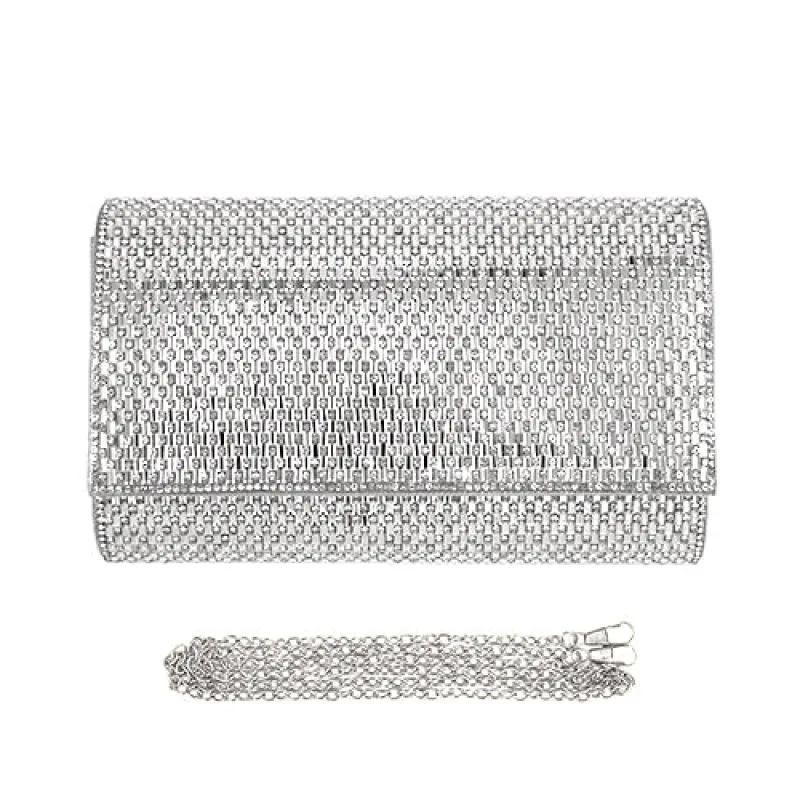 SILVER BAG ( 1441 CLR ) sold by Oh My Jewelry