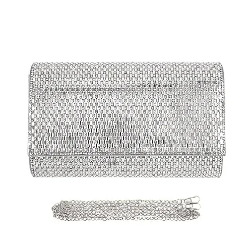 SILVER BAG ( 1441 CLR ) sold by Oh My Jewelry