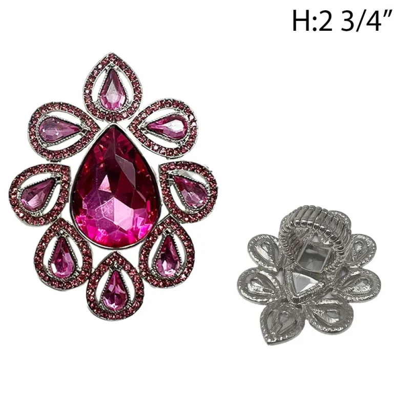 FASHION STRETCH RING SILVER PINK ( 147 RPK ) sold by Oh My Jewelry