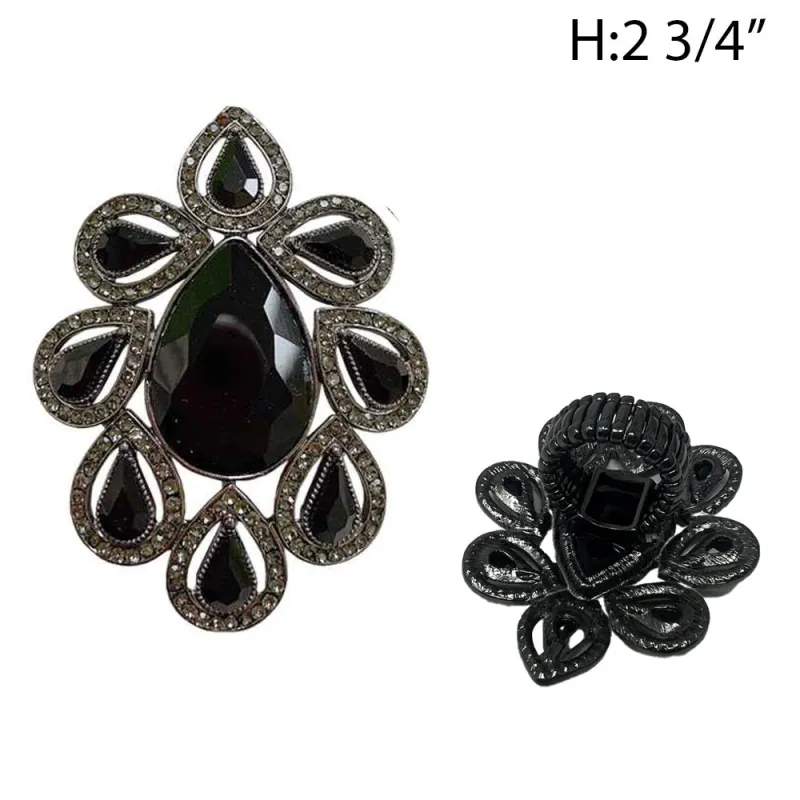 FASHION STRETCH RING ( 147 BBK ) made by Oh My Jewelry