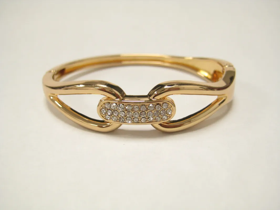 BANGLE CLEAR STONES ( 903 G ) sold by Oh My Jewelry