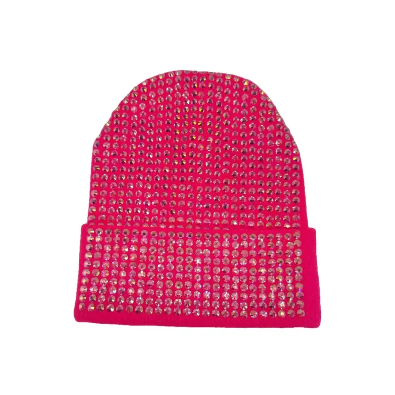 RHINESTONE BEANIE CAP ( 0135 PKAB ) made by Oh My Jewelry
