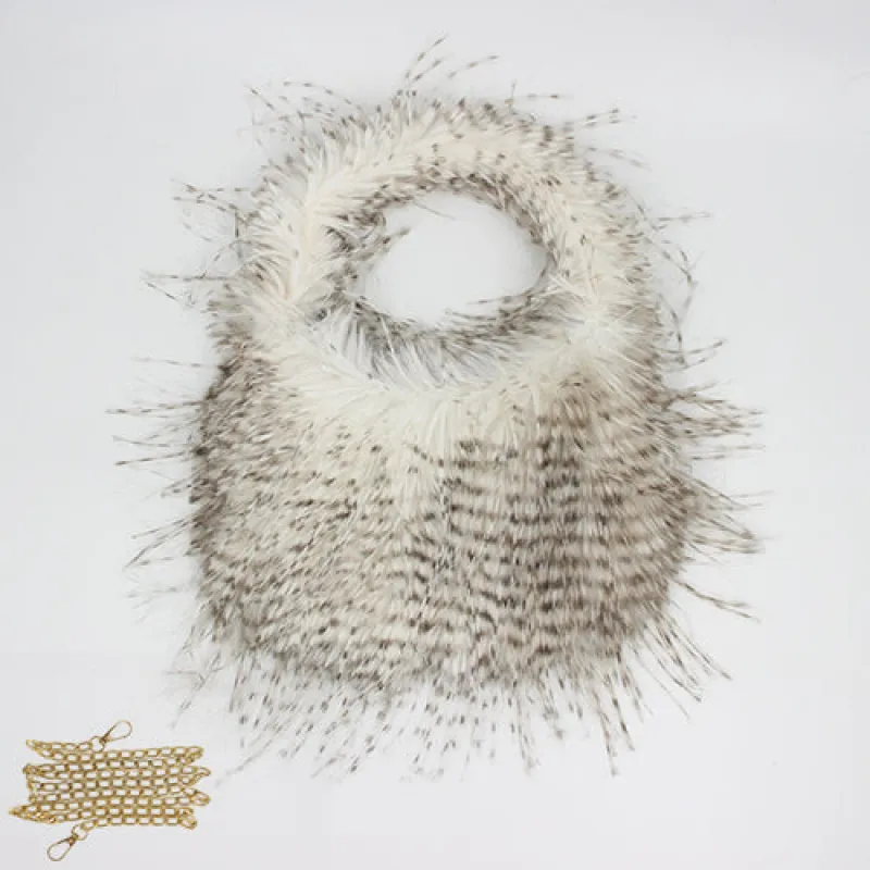 FURRY BAG ( 1419 MLT1 ) sold by Oh My Jewelry
