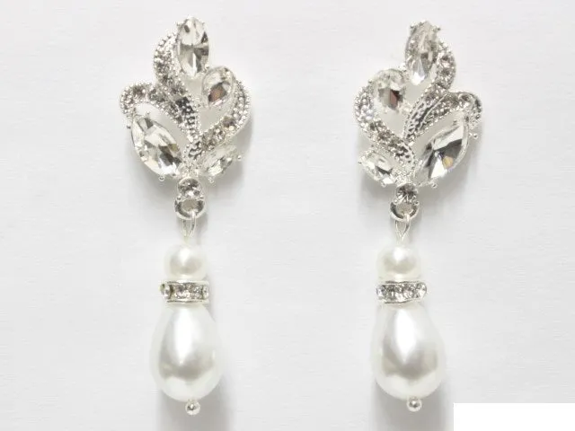 PEARL EARRINGS ( 6633 SWH ) sold by Oh My Jewelry