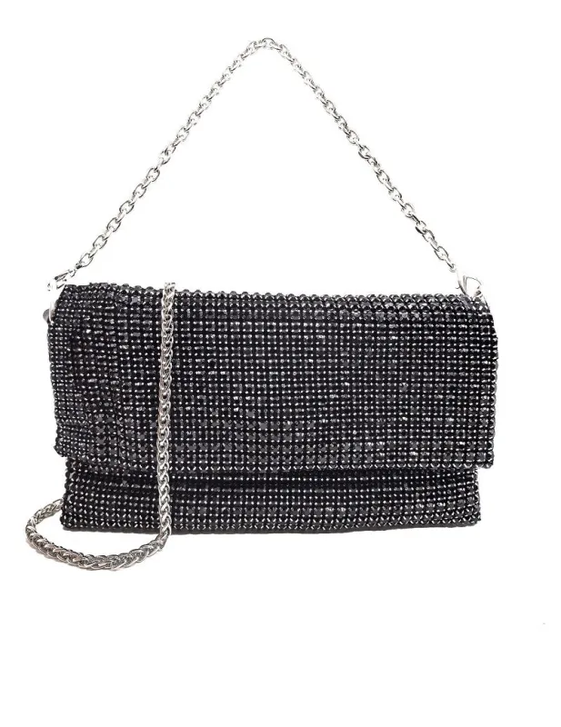 RHINESTONE CLUTCH BAG STONES ( 0105BK 3BK ) sold by Oh My Jewelry