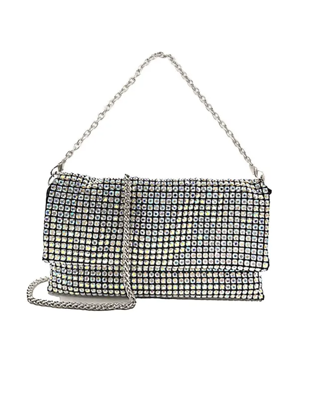 RHINESTONE CLUTCH BAG STONES ( 0105BK 3AB ) sold by Oh My Jewelry