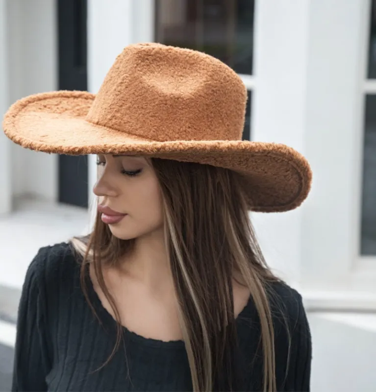 WOMEN'S COWBOY HAT ( 3443 KHAKI ) sold by Oh My Jewelry