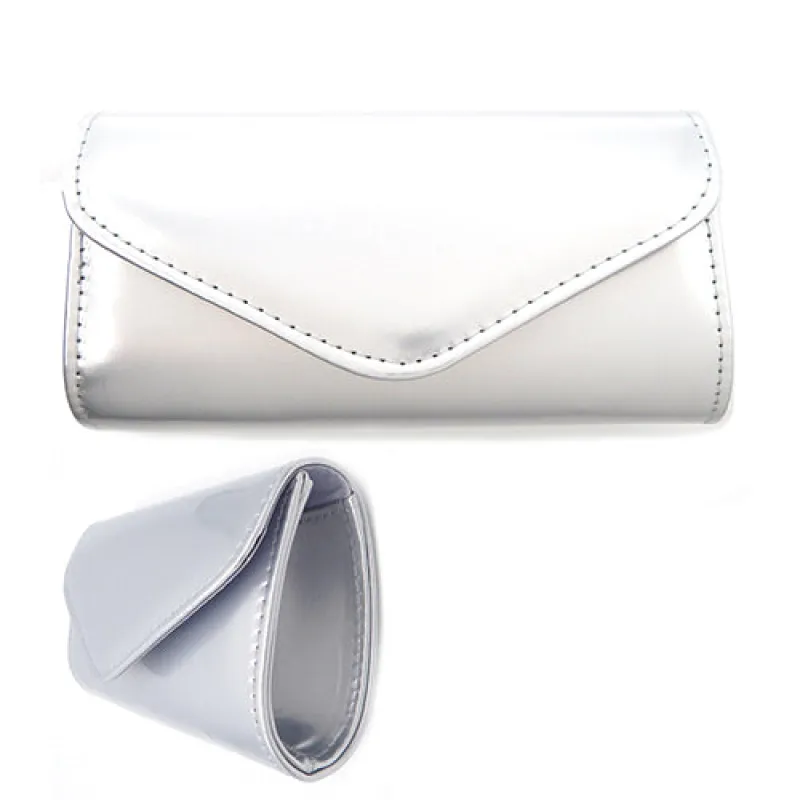 POLISHED ENAMEL CLUTCH ( 6189 SIV ) sold by Oh My Jewelry