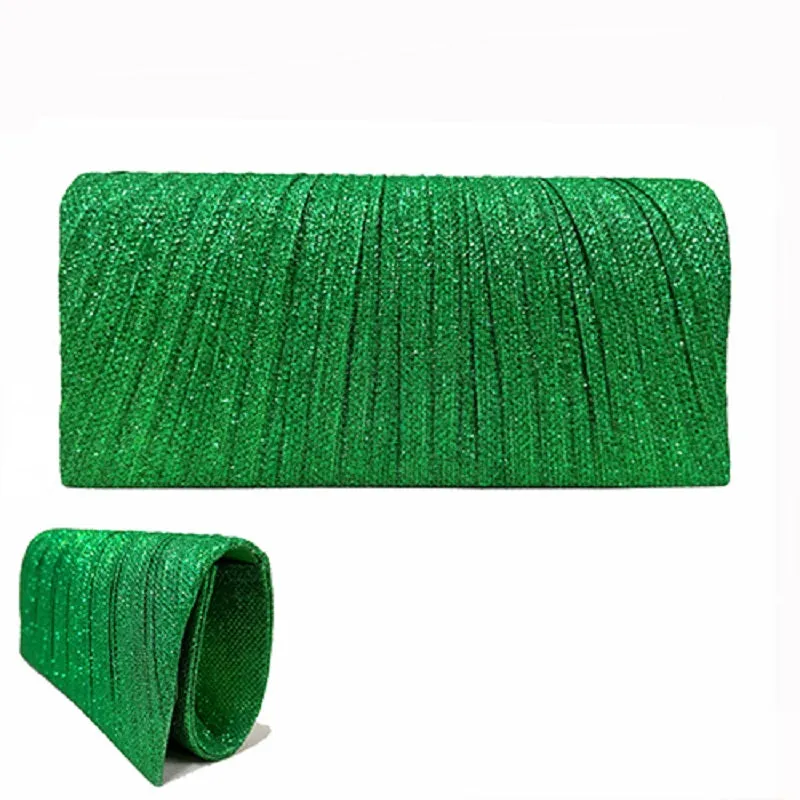 GREEN CLUTCH PURSE ( 6137 GRN ) sold by Oh My Jewelry