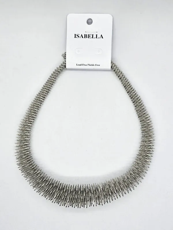 SILVER NECKLACE ( 241404 SNK ) sold by Oh My Jewelry