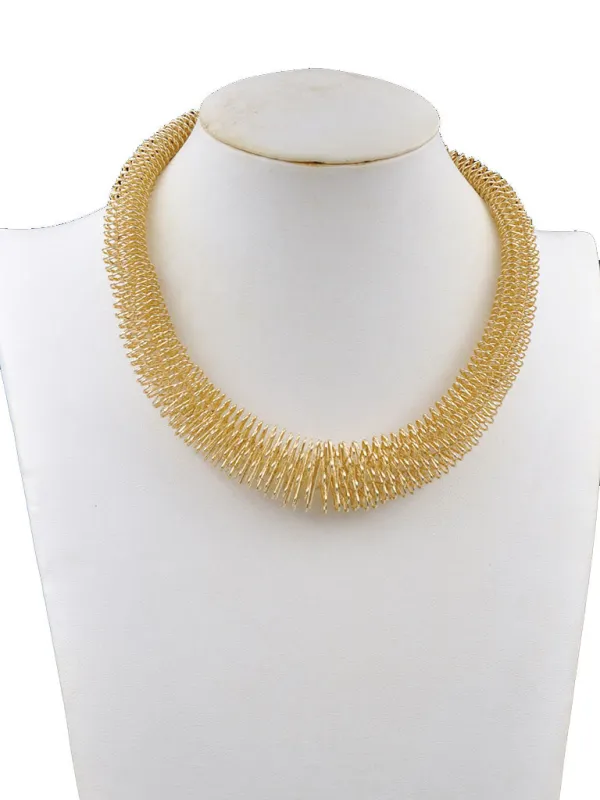 GOLD NECKLACE ( 241404 GNK ) sold by Oh My Jewelry