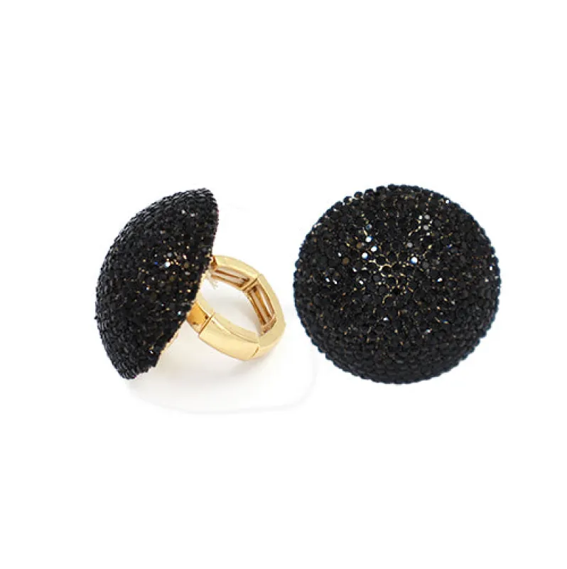 GOLD DOME STRETCH RING ( 2023 GDJET ) sold by Oh My Jewelry