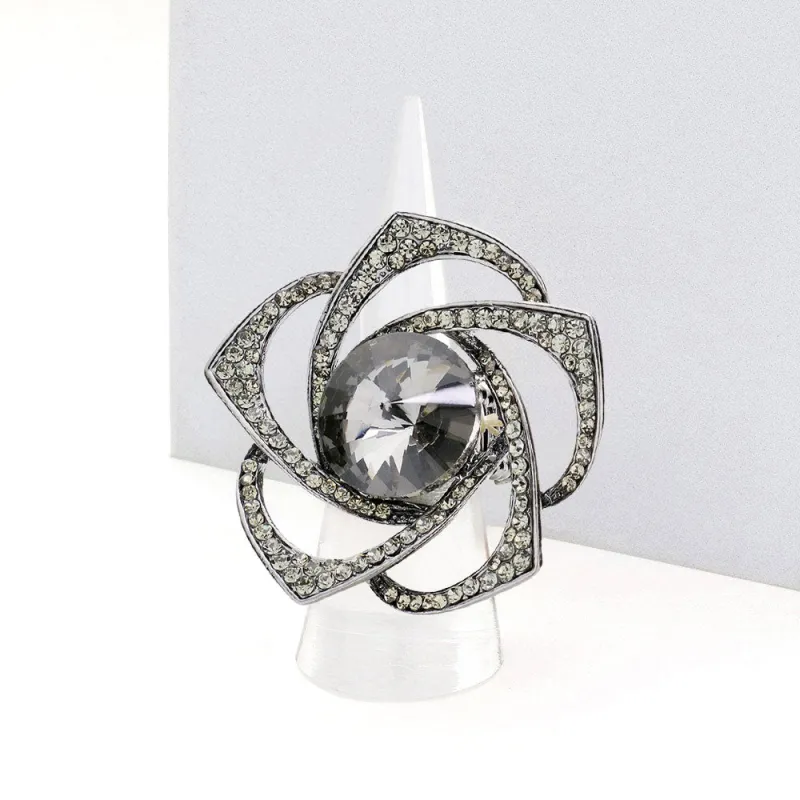 HEMATITE STRETCH RING HEMATITE STONES ( 1295 BD ) sold by Oh My Jewelry