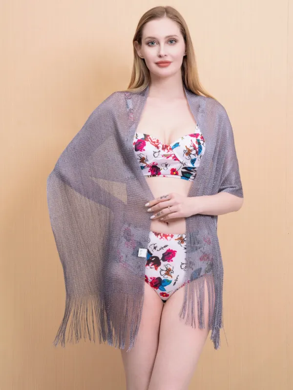 DARK GREY WOMENS SCARF ( 50058 DGREY ) sold by Oh My Jewelry