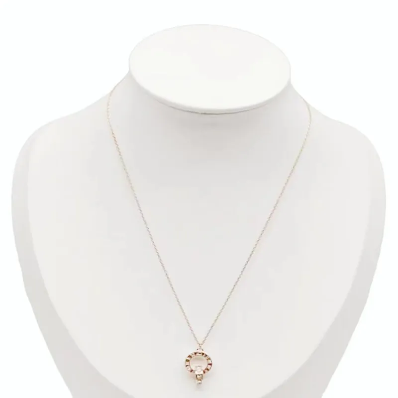 GOLD NECKLACE ROMAN NUMERALS ( 0152 GDCR ) sold by Oh My Jewelry