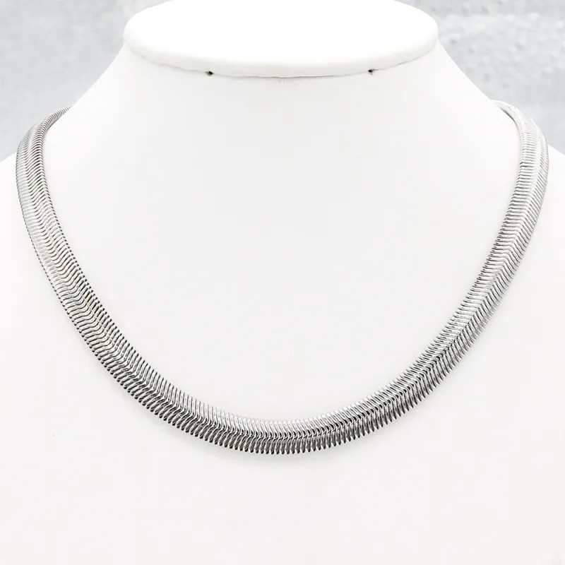 SILVER SNAKE CHAIN ( 4810 SV ) sold by Oh My Jewelry