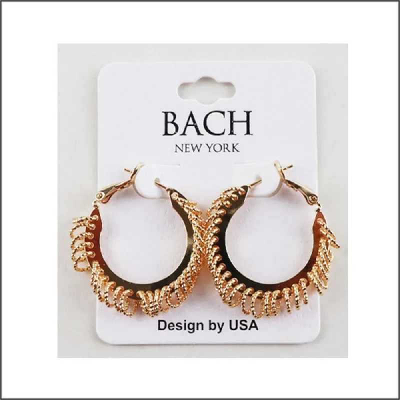 GOLD METAL HOOP EARRINGS RINGS ( 153 G ) sold by Oh My Jewelry