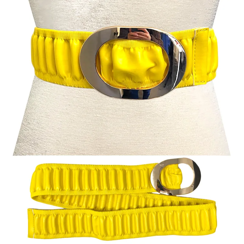 YELLOW STRETCH BELT ( 50118 YE ) sold by Oh My Jewelry