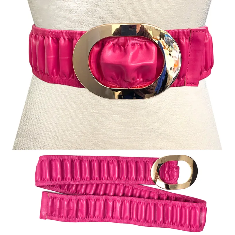 FUCHSIA STRETCH BELT ( 50118 FU ) sold by Oh My Jewelry