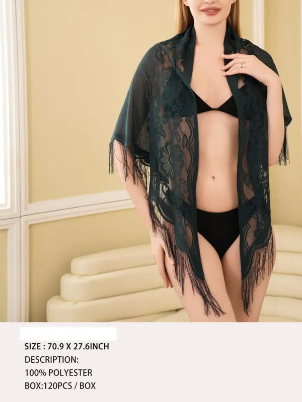 GREEN WOMEN'S SCARF ( 5093 GREEN ) sold by Oh My Jewelry