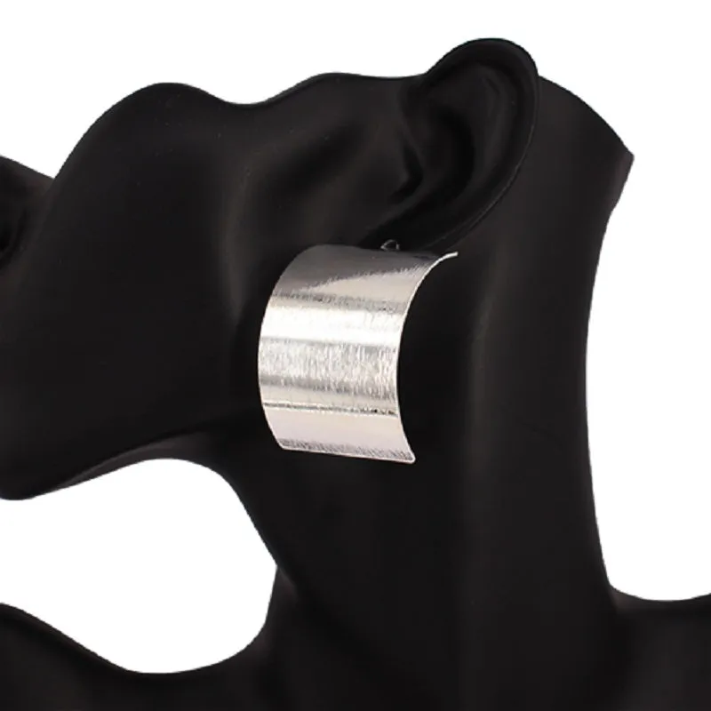 Silver Metal Earrings ( 4262 RD ) sold by Oh My Jewelry