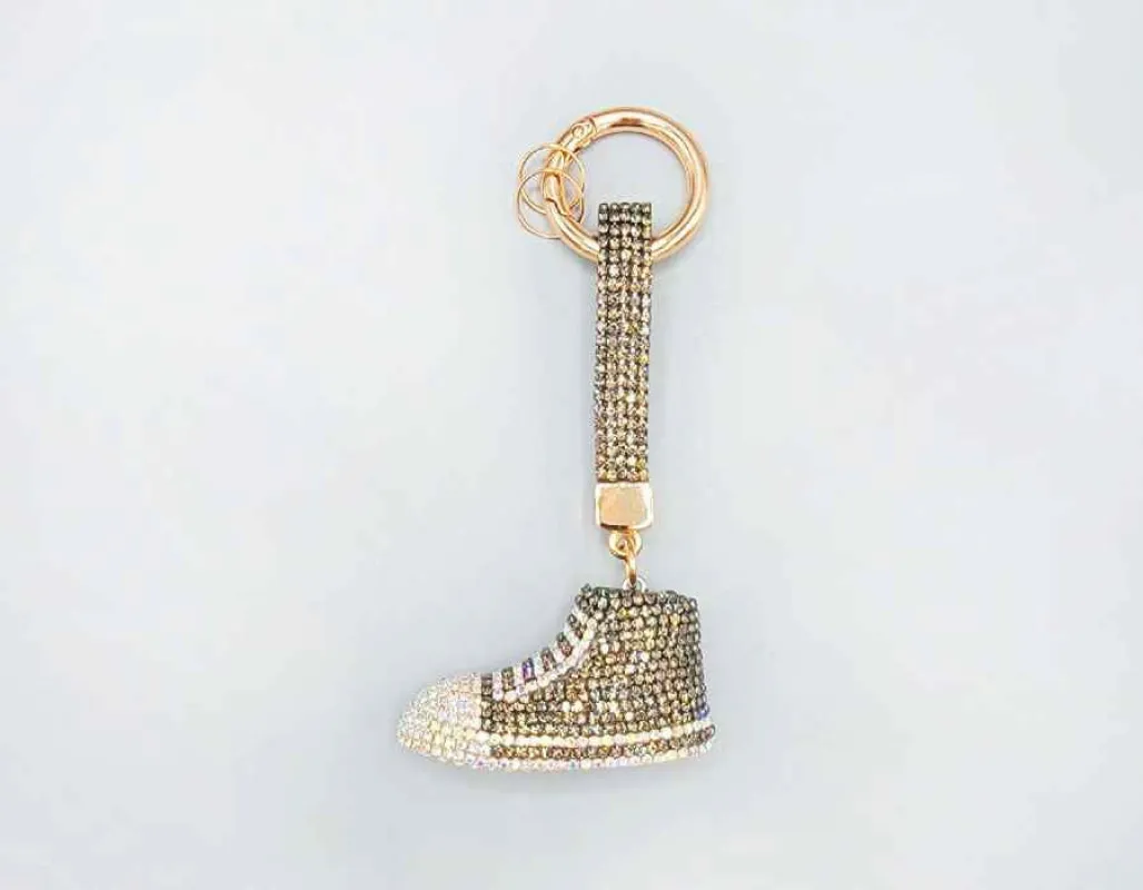 BLACK SHOE KEYCHAIN ( 1650 BK ) sold by Oh My Jewelry