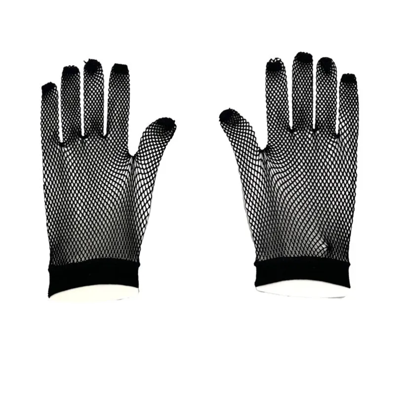 BLACK FISHNET GLOVES ( 0016 BK ) sold by Oh My Jewelry