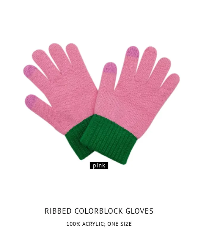 GREEN PINK GLOVES TOUCH SMART(320080) sold by Oh My Jewelry