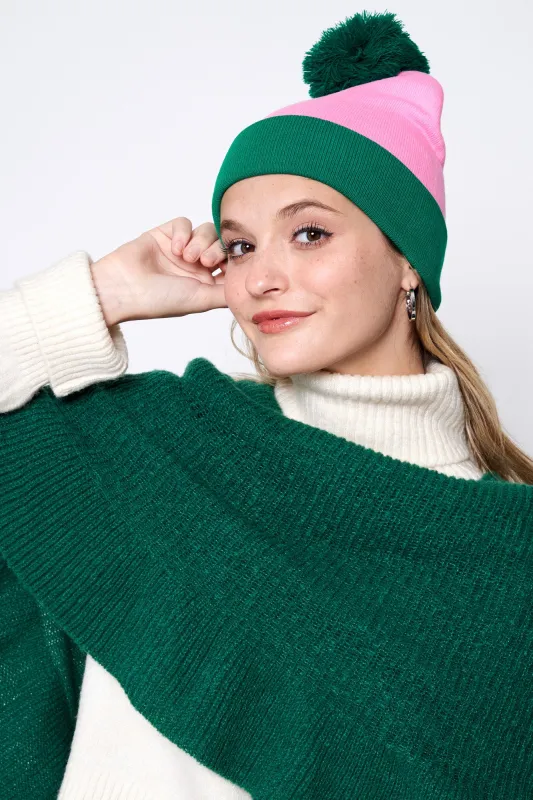 GREEN PINK BEANIE ( 320052 ) sold by Oh My Jewelry