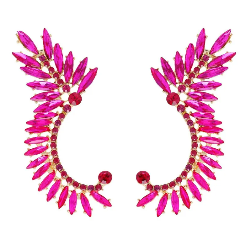 GOLD FUCHSIA STONES ( 12238 GFU ) sold by Oh My Jewelry