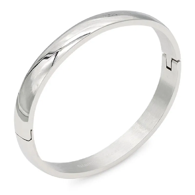 SILVER BANGLE ( 604 SV ) sold by Oh My Jewelry