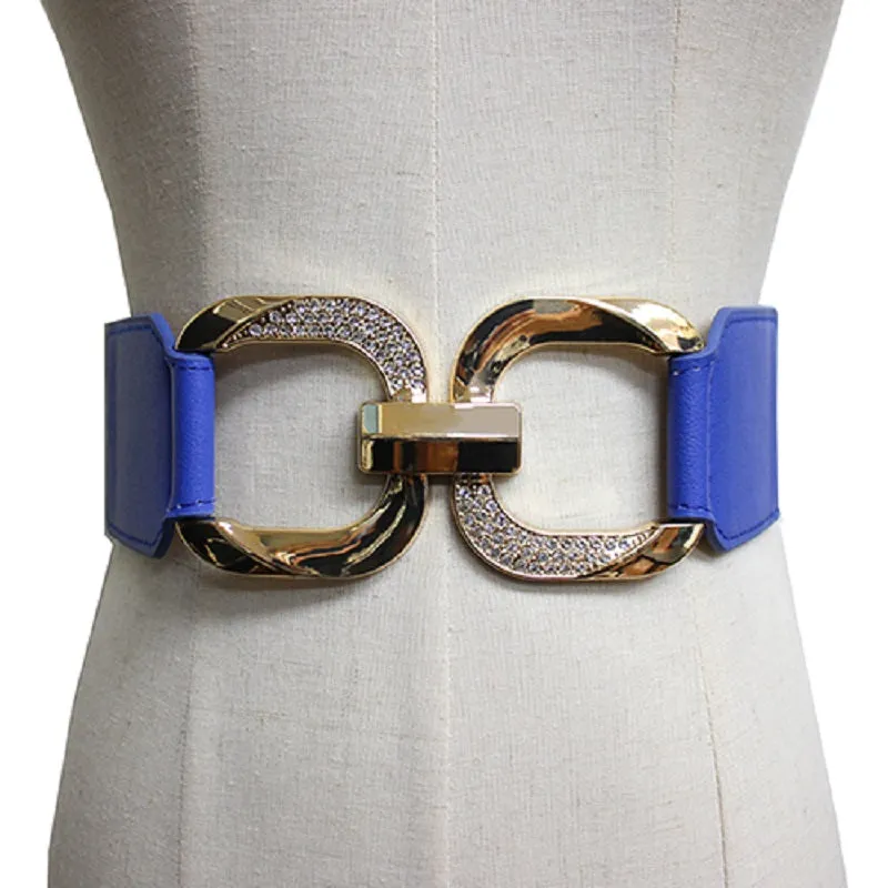 Blue Stretch Belt ( 1204 BL ) sold by Oh My Jewelry