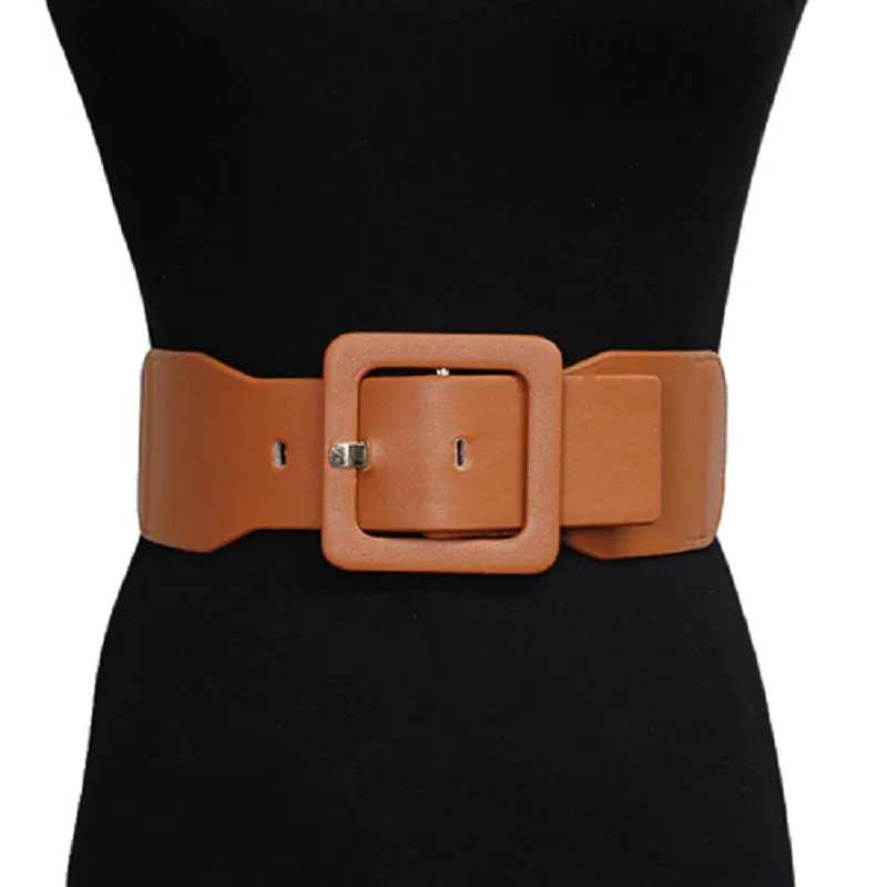 Brown Color Stretch Belt ( 1132 BR ) made by Oh My Jewelry