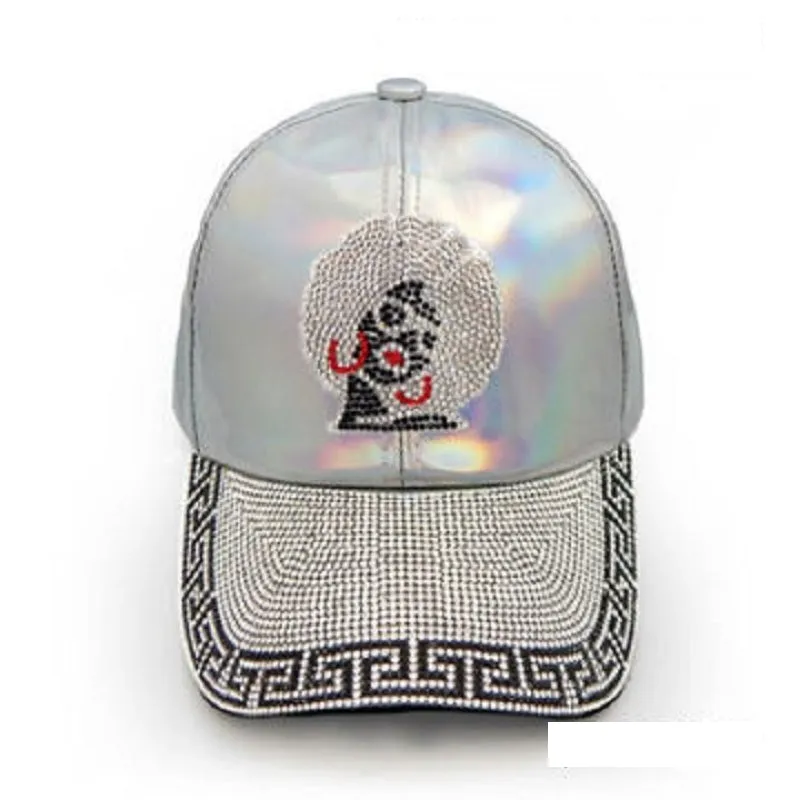 Silver Hat Clear Stones ( 8243 AFROSV ) made by Oh My Jewelry