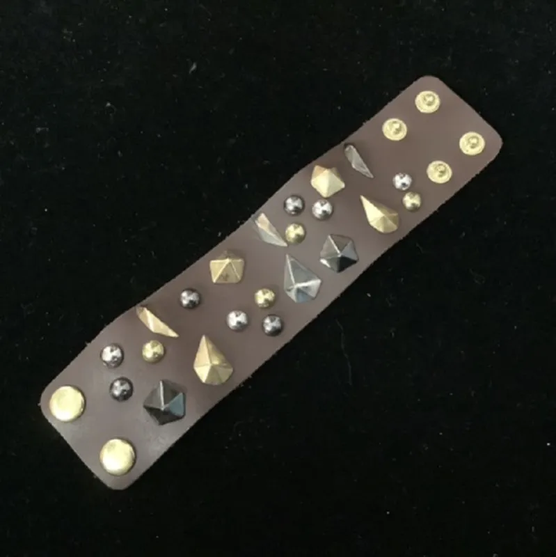 BROWN BRACELET GOLD HEMATITE ( MLT2 BRN ) made by Oh My Jewelry