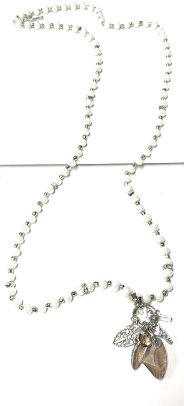 WHITE NECKLACE ( 05551 ) sold by Oh My Jewelry