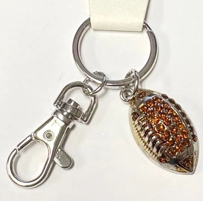 FOOTBALL KEYCHAIN made by Oh My Jewelry