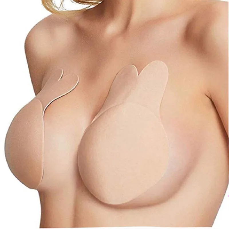 BREAST LIFT SILICONE ADHESIVE NIPPLE COVER PADS ( 2020 D) made by Oh My Jewelry