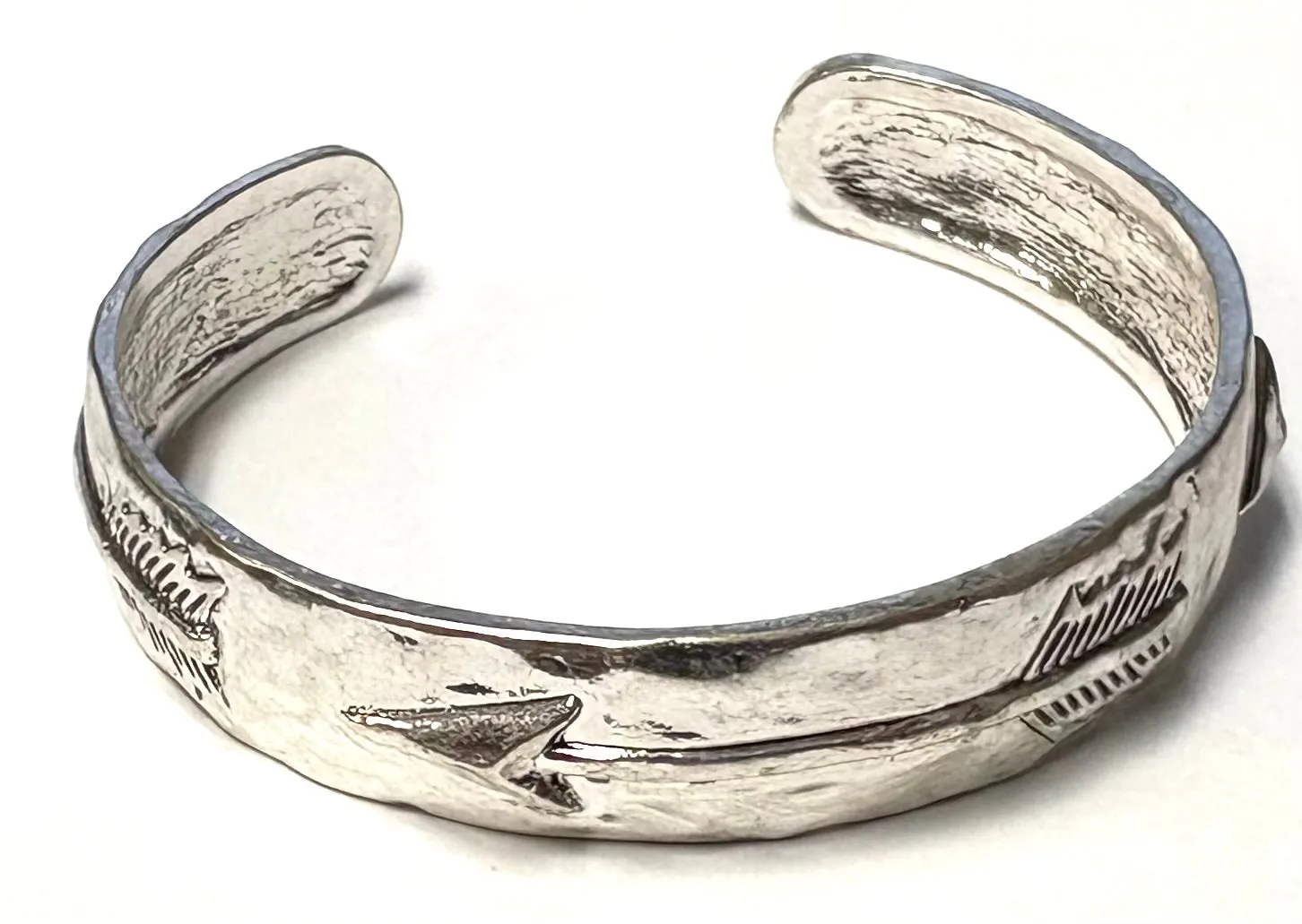 SILVER CUFF BANGLE ( 1125 S ) sold by Oh My Jewelry