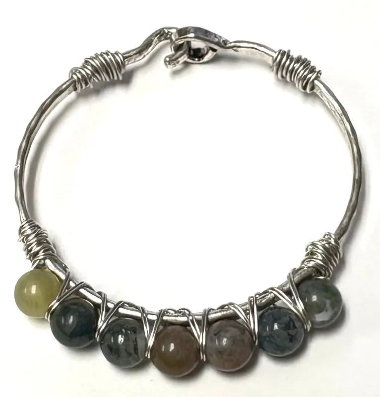 SILVER BRACELET BEADS ( 6033 BBKMT ) sold by Oh My Jewelry