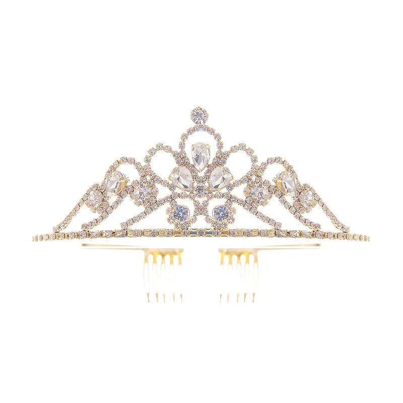 GOLD CROWN CLEAR STONES ( 60717 CRG ) sold by Oh My Jewelry