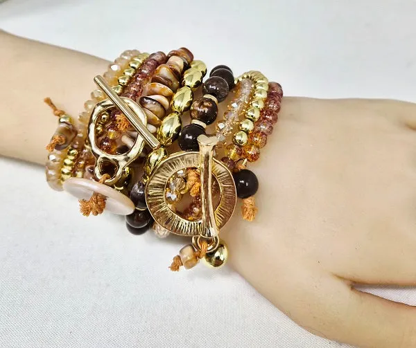 MULTIPLE BRACELET SET ( 10492 GBR ) sold by Oh My Jewelry