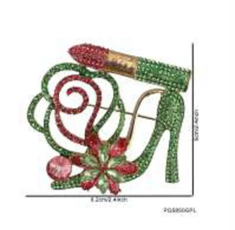 SHOE BROOCH ( 5850 GPL ) sold by Oh My Jewelry