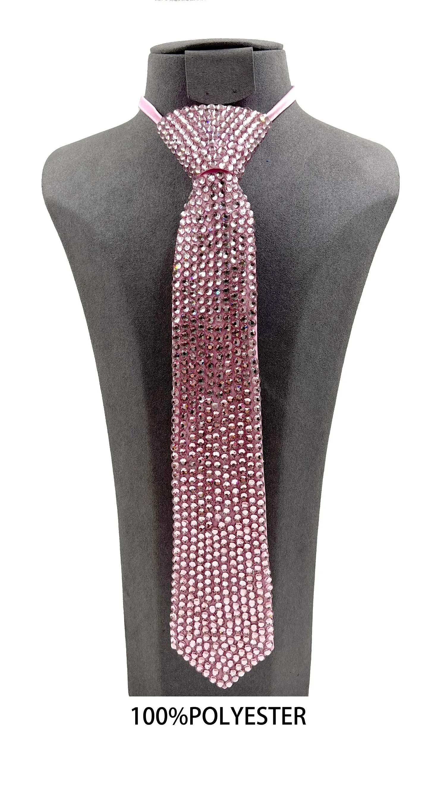 PINK NECK TIE STONES ( 0167 PKPK ) sold by Oh My Jewelry