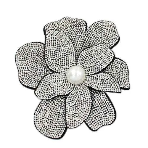 FLOWER BROOCH ( 2165 CLR ) sold by Oh My Jewelry