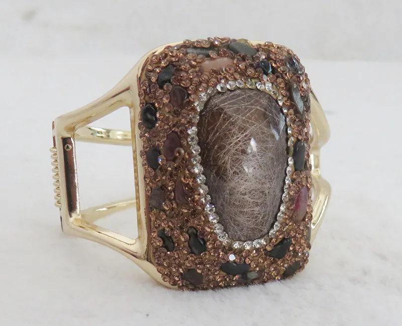 GOLD GREY BANGLE ( 995 GY ) sold by Oh My Jewelry