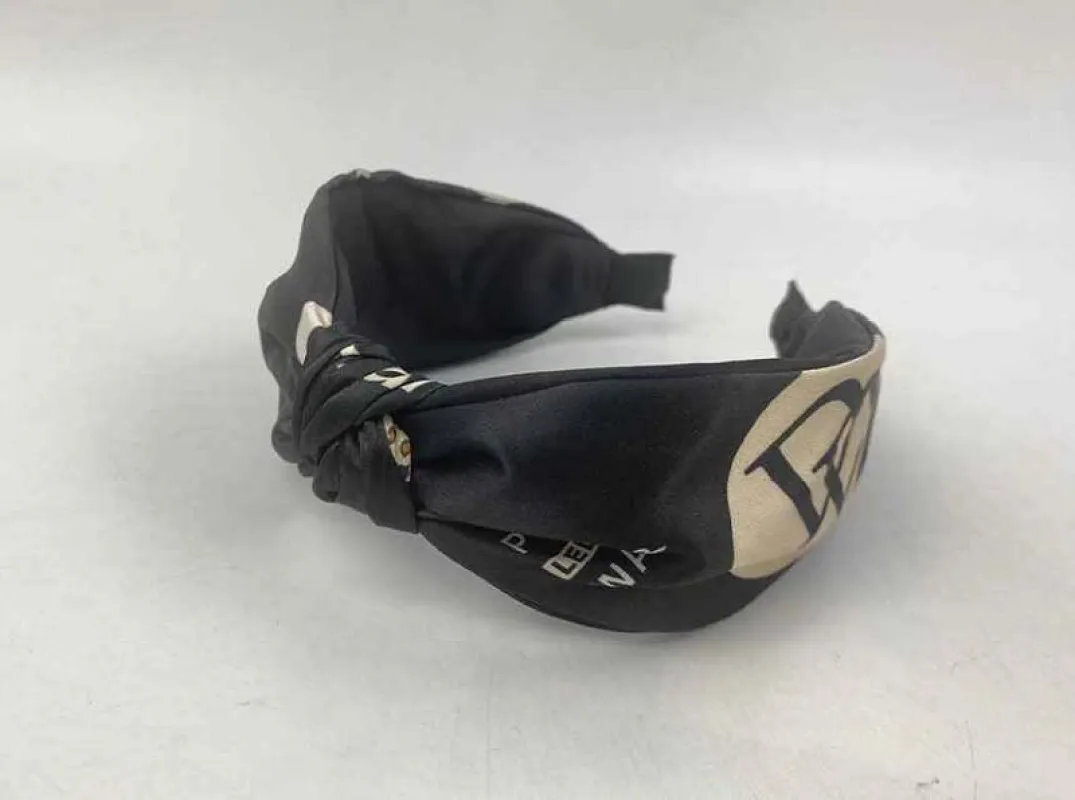 BLACK ANIMAL PRINT HEAD BAND ( 4368 BK ) made by Oh My Jewelry