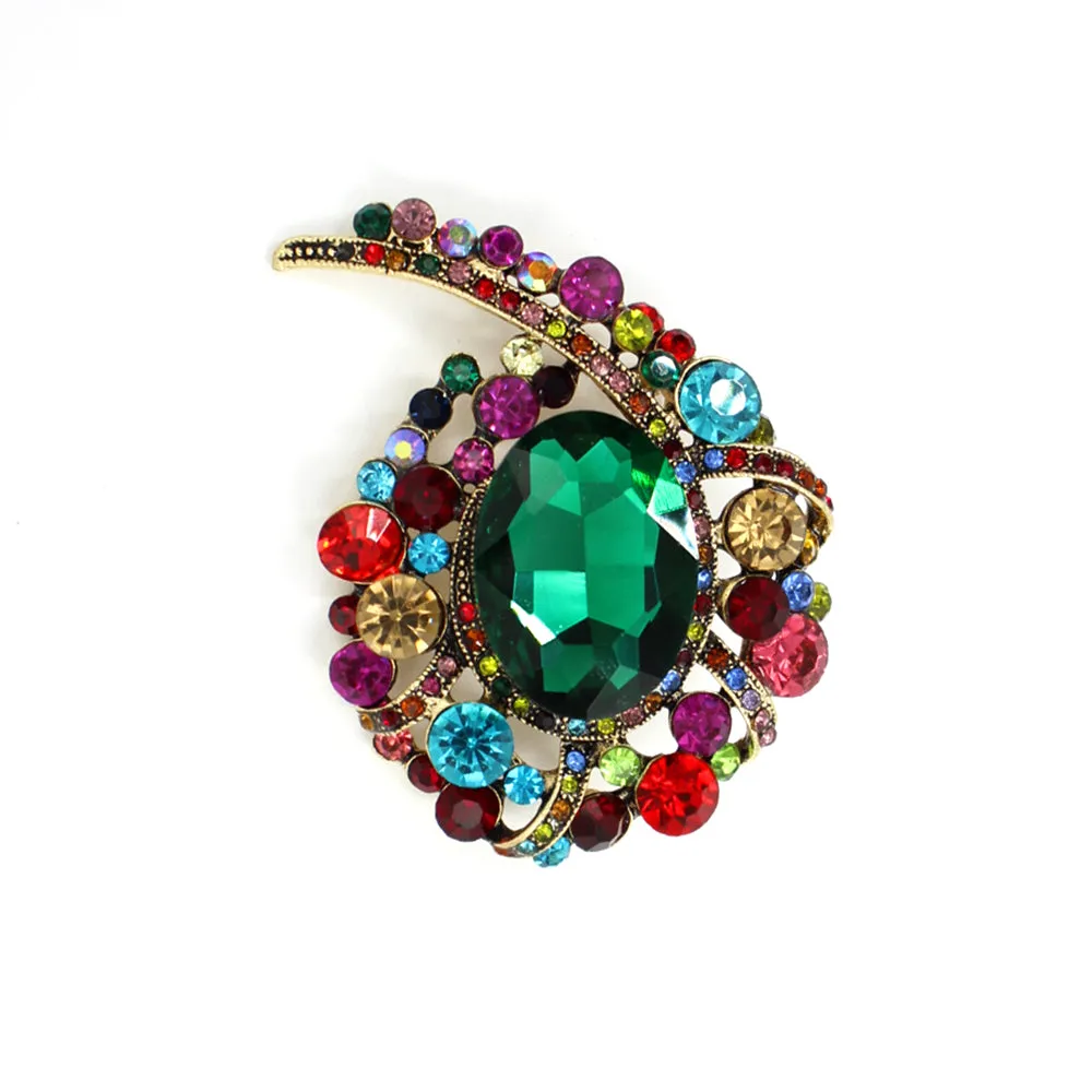 MULTICOLOR BROOCH ( 2003 MLT ) sold by Oh My Jewelry