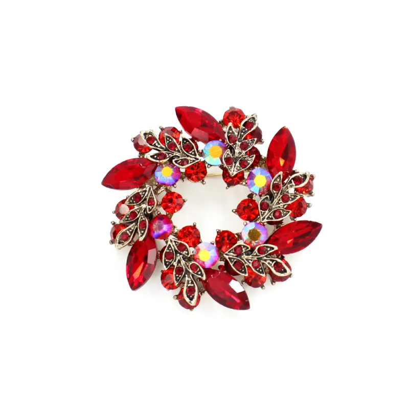 RED BROOCH ( 2002 LSM ) made by Oh My Jewelry