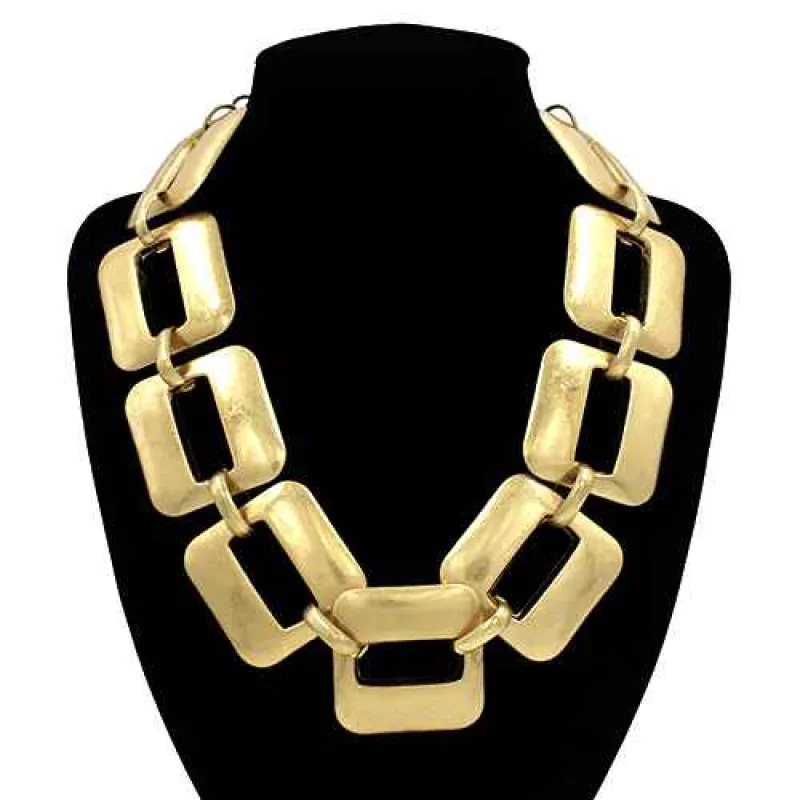 GOLD NECKLACE ( 2071 GD ) sold by Oh My Jewelry